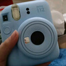 富士（FUJIFILM）instax mini12一次成像拍立得相机（mini11拍立得相机升级版） 绣球蓝 官配：含影像花室配件盒 实拍图
