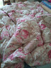 奈士迪 95%白鹅绒被柔面料羽绒被子冬天被芯95%白鹅绒冬被冬季 冬厚被 粉色印花 200*230cm冬款(填充1200g) 实拍图