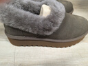 UGG秋季女士茸茸毛鞋领厚底懒人毛毛鞋 1166733DRKT|深太妃糖棕色 39 实拍图