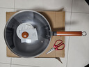 美的（Midea）铁锅炒锅 无涂层精铁炒菜锅煎锅家用燃气灶电磁炉通用礼品 实拍图