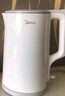 美的（Midea）电热水壶家用烧水壶煮水壶 食品级304不锈钢 1.7升0涂层无缝内胆开水壶 MK-SH17M301 实拍图