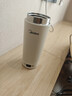 美的（Midea）电热水杯电热水壶保温烧水杯350ml迷你便携式旅行智能恒温316L不锈钢无异味MK-DB35X22 实拍图