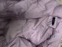 雪中飞女士鹅绒糖果色羽绒服简约百搭日常通勤立领纯色冬季保暖外套潮 粉紫色 XL (175) 实拍图