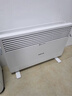 奥克斯（AUX）取暖器家用欧式快热炉电暖气取暖电暖炉暖风电暖器对流式烤火炉 IPX4级防水 NDL220-B37G 小米白 实拍图