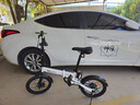 BAICYCLE电助力自行车 小白F1小米生态链超轻三折叠代步可拆卸锂电池 便携小型校园学生男女成人通勤 实拍图