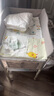 ANGI BABY尿布台婴儿护理台多功能婴儿床操作台新生儿抚触台宝宝洗澡尿布台 【龙骨加固+四档高度+晾衣架】灰 宝宝换尿不湿护理台可移动 实拍图