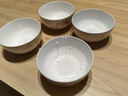 高颜值家用银杏时光米饭碗大面碗陶瓷餐具家用新骨瓷陶瓷碗 银杏时光 5英寸4个碗 实拍图