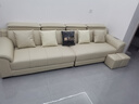 酷比得功能极简新款钢琴键真皮沙发客厅小户型北欧简约现代免洗直排沙发 直排四人位【3米】 【接触面】S+级加厚头层牛皮 实拍图