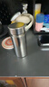 京东京造 纯钛保温杯 茶水分离【钛健康】口袋随身男女士水杯子 200ml 实拍图