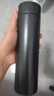 炊大皇 保温杯 316L医用级不锈钢茶水分离商务便携保温杯 黑色 490ml 实拍图
