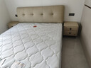 全友家居 头层牛皮床奶油风床头软包靠背卧室家用1.8米双人床政府补贴 实拍图