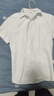 高绅风度短袖衬衫女士衬衣夏季商务修身职业正装白色免烫工装通勤工作服 方·领纯白色【到货快】 37 /L码 实拍图