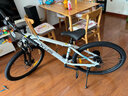 喜德盛（xds）山地自行车黑客350/旭日310 X6铝合金车架21速变速机械碟刹 黑客350白灰色15.5寸（25款） 实拍图