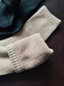 北极绒5双装羊毛袜子男士冬季加绒加厚羊绒保暖中长筒毛圈雪地棉袜 实拍图