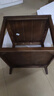 沃木 实木茶几边几角桌角几 实木方几 北欧实木置物花架 美式飘窗桌 下隔方几(胡桃色)【FS-903】 实拍图