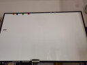得力(deli)支架式白板 150*90cm A型架带架磁性大白板办公会议写字板黑板 含白板擦 白板笔 磁钉8785 实拍图