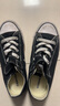 匡威（Converse）童鞋儿童低帮帆布鞋春季男女童全明星新品经典款软底魔术贴帆布鞋 黑色[经典款新版】 偏大选小一码 33 【建议脚长21cm】 实拍图