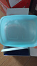 特百惠（Tupperware）长方饭盒1L可微波加热学生上班族午餐饭盒便携密封便当盒3件套 实拍图