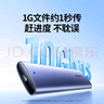 绿联M.2 NVMe固态硬盘盒 Type-C3.2移动硬盘盒 适用笔记本电脑iPhone 16手机外接SSD硬盘盒 铝合金散热 实拍图