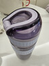 cica吸管杯成人孕妇水杯女塑料带刻度儿童直饮壶学生杯子躺着喝水夏季 紫500ml-吸管款-产妇孕妇推荐 实拍图
