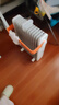 美的（Midea）油汀取暖器油丁电暖器家用电暖气片电热器暖气加热器卧室客厅大面积速热安全防烫烘衣 【高效速热 口碑推荐】HYW22KRB 实拍图