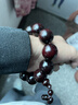 紫辰檀《千年树龄老料》满金星印度小叶紫檀手串文玩佛珠子男女款满天星 满金星紫檀手串20mm12颗弟子珠款 实拍图