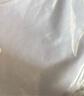 唐狮（TonLion）儿童长袖T恤春秋纯棉打底衫男女童白色t恤内搭上衣春装 水蓝 150 实拍图