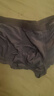 红豆内裤男纯棉男士内裤全棉纯色中腰男式平角裤4条装 纯色180 实拍图