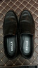 百丽BELLE牛皮革男商务休闲皮鞋18029AM1 黑色3  40 实拍图
