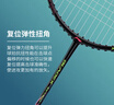李宁（LI-NING）羽毛球拍雷霆小钢炮VS锋影超轻全碳素2支装白粉对拍 5U已穿线 实拍图