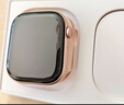 Apple/苹果 Watch S11 智能手表GPS款42毫米玫瑰金色铝金属表壳淡桃粉色运动型表带M/L MEUP4CH/B 实拍图