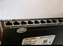 普联（TP-LINK）10口百兆8口poe交换机 家用监控网络集线分线分流器 TL-SF1010P 实拍图