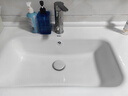 波彼（BOBI）台盆陶瓷一体盆洗手盆单盆阳台浴室柜卫生间半嵌入洗脸面盆池定制 【90*48CM】盆+弹跳下水+防臭管 实拍图