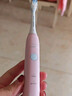 飞利浦（PHILIPS）儿童电动牙刷 男孩女孩生日礼物 适用4-6-12岁2种模式 自带2支刷头粉HX2432/02 国家补贴 实拍图