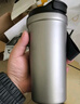 京东京造 钛健康咖啡杯【内外纯钛】保温便携随行高档送礼水杯 灰520ml 实拍图