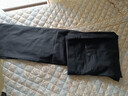 七匹狼休闲裤男天丝抗菌弹力裤子秋季商务直筒长裤通勤男裤【四季款】 001(黑色)-竹纤维抗菌 32 80A 实拍图
