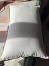 水星家纺枕头枕芯酒店枕头护颈枕头芯家用单个纯棉抗菌可水洗中枕48x74cm 实拍图