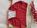 棉舒然红色内裤女生抗菌裆本命年2026马年结婚礼物新年大红少女三角短裤 实拍图