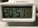 得力（deli）儿童节礼物充电电子闹钟背光家用学生儿童温湿度计床头钟开学升学必备白 LE103A开学必备礼物 实拍图