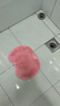 搓脚垫防滑洗脚神器后背懒人搓背垫搓澡吸盘贴墙强力擦背洗澡墙上 粉色【1个装】 实拍图