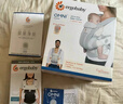 ERGObaby二狗背带婴儿抱娃神器四季透气外出旅行遛娃神器breeze解放双手 【重磅升级】Omni Deluxe灰+口水巾 实拍图