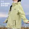 骆驼户外(CAMEL)冲锋衣男女防污防水三合一两件套冲锋衣男 A7W217127J 实拍图