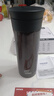 膳魔师（THERMOS）保温杯470ml高真空不锈钢办公家用带茶漏水杯CMK-501 CBW 实拍图