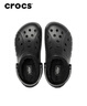卡骆驰（CROCS）贝雅克骆格保暖拖鞋|205969 黑色-060 37/38(230mm)  实拍图