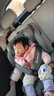 bebelock儿童安全座椅汽车用9个月-12岁宝宝车载坐椅增高垫可折叠通用便携 太空灰-isofix接口款 i-Size认证 实拍图