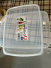 家の物语冰箱收纳盒日本进口保鲜盒食品级密封水果盒冷冻饺子厨房收纳神器 冰箱保鲜盒（日本制） 3L 3件套 实拍图