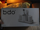 bdo牙具收纳盒卫生间牙刷置物架胖东来同款漱口杯牙刷杯牙杯洗漱套装 实拍图