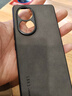 世咏 适用荣耀80手机壳 荣耀80保护套镜头全包硅胶软边防摔超薄简约时尚皮纹壳男女款 优雅灰 实拍图