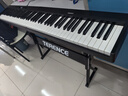 特伦斯折叠钢琴88键便携式电钢琴成人儿童电子琴重力度键盘V30pro家用 炫酷黑+专用琴包+Z型琴架 实拍图