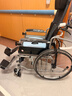 怡辉（YIHUI）轮椅瘫痪老人专用出行轻便折叠可躺带坐便器可大小便扶手可掀YY02 实拍图